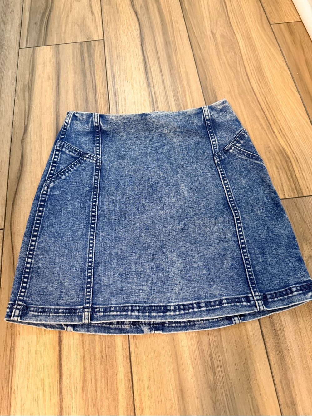 wild fable Blue Denim Mini Skirt
